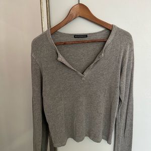 brandy grey top